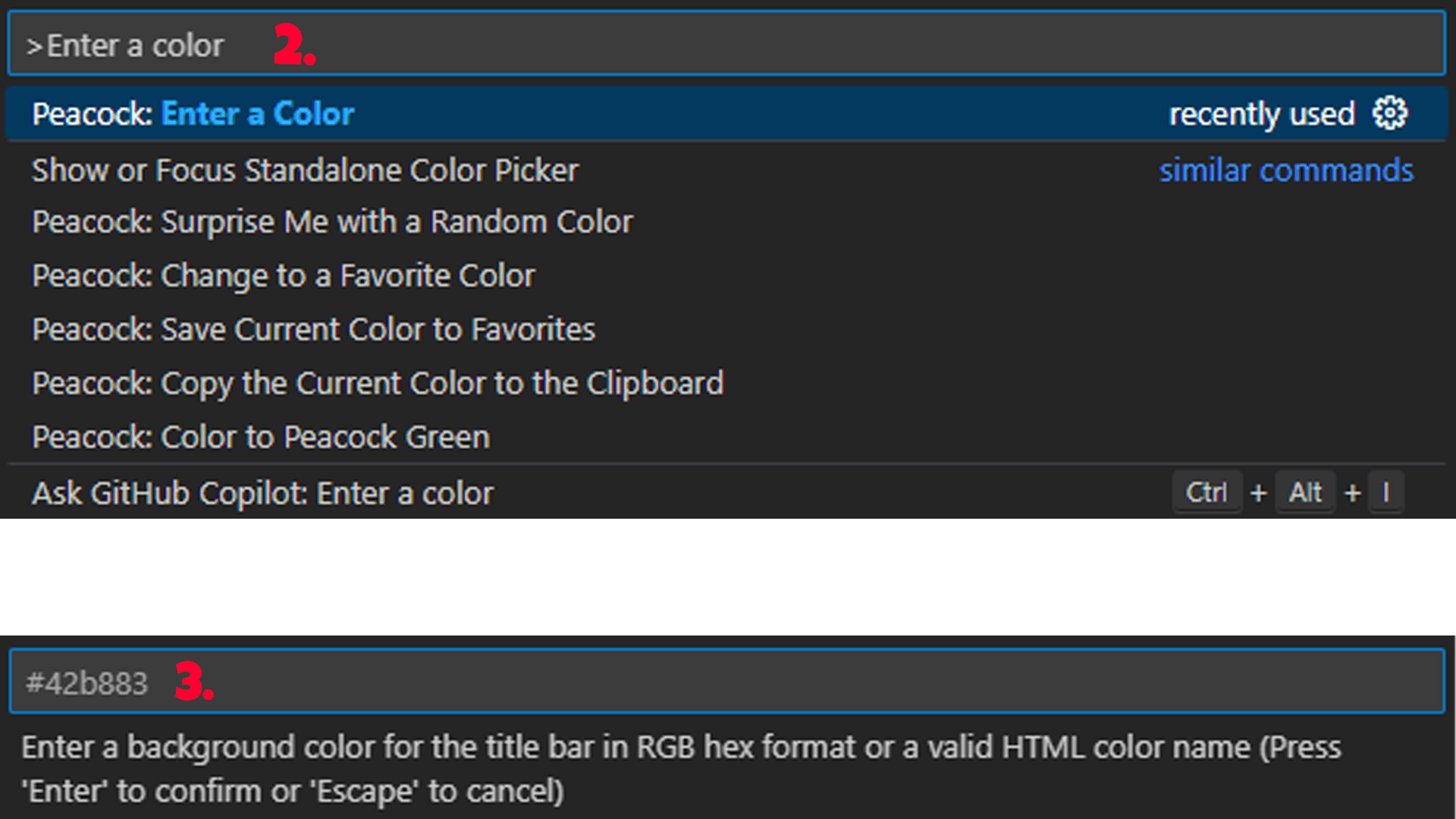 Generate your own custom workspace color