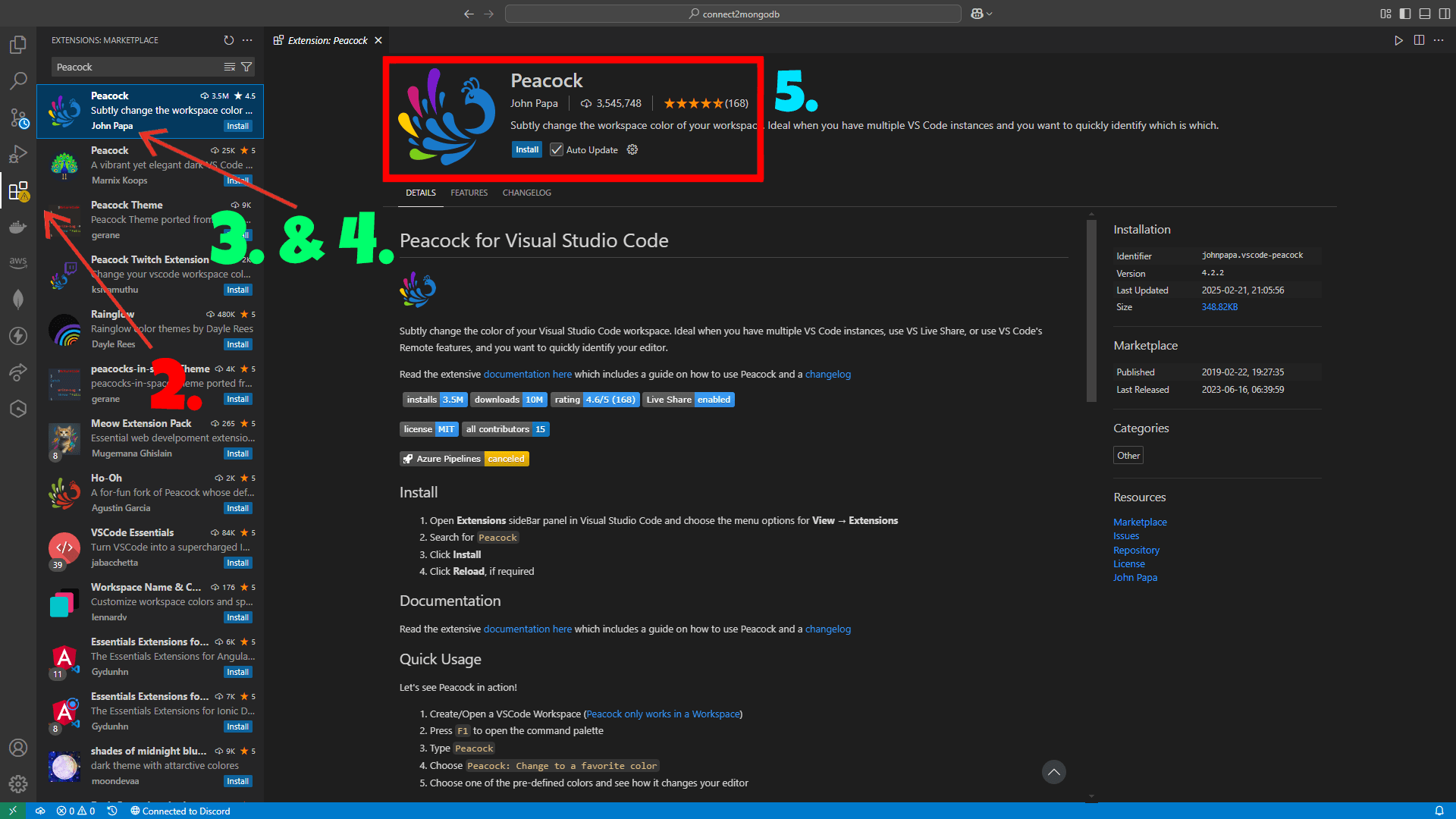 How To Install Peacock Extension